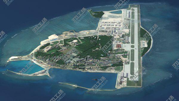 images/goods_img/20210312/3D Military Airbase South China Sea model/2.jpg